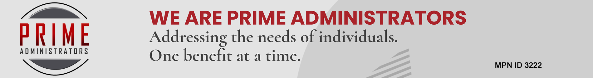Prime Administrators header banner